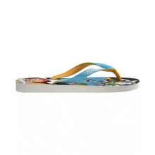 Havaianas Men's  Stylish Sandal |  | Men Sandals - White/ Blue - View 2