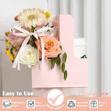 2 Cup Drink With Handle, 8 Pcs Brown Cardboard Cup Holders, Disposable Cup Carriers Drinks Coffee Or Food Delivery, Take Out Cup Carriers Brown, 8 Pcs