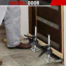 LMstarz Lightweight Manual Lifting Tool Jack Set, Height Adjustable, Furniture Door Panel Lifting Jack, Height Adjustable 0-17 Cm, Maximum Load Capacity 170 Kg - 2個 - 查看 9