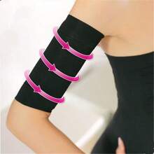1/2pcs Compression Arm Sleeves, Slimming Arm Wrap Support Brace For Fitness Exercise Weight Loss And Tightening Elastic Elbow Shaper