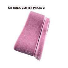 Rosa mod 2 (gliter prata)