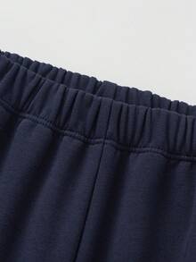 Balabala 儿童两件套 2025 秋季新款可爱幼儿园服装 - 深藍 - 查看 8