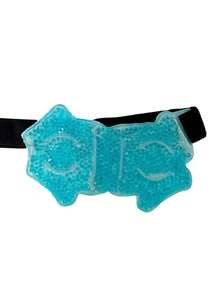 PVC Ankle Protector With Plush Dual-Sided Ice Pack - Adjustable Strap Design, Suitable For Sports Injury Ice Therapy, Wrist, Elbow, Leg Cooling Ice Bag, Reusable Heating/Freezing, Ankle Support Cushion, Medical Grade Gel Ice Pack, Sports Recovery Therapy Ice Pack