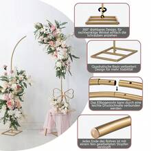 Wedding Arches - 金 - 查看 4