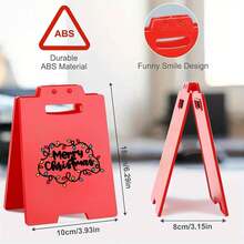 Merry Christmas Alphabet Pattern Table Decorative Ornament