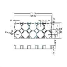 Kit 200 Pares Suporte para Baterias 18500 Armazene Organize e Proteja até 200 Baterias Li-ion com Segurança e Praticidad