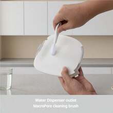 Kit de limpieza de fuente de agua potable WEIYIN, que incluye cepillo, pinzas y esponjas, adecuado para la mayoría de los dispensadores de agua y fuentes de mascotas