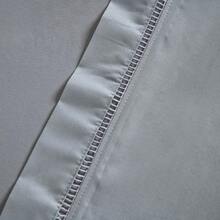 Queen Size 4-Piece Sheet Set, 400 Thread Count Cotton - 灰色的 - 查看 7