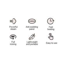 SOKANY 3080 Cepillo de plancha multiusos para el hogar, cepillo de plancha de vapor, plancha de mano. 1200W de alta potencia, calentamiento rápido. Depósito de agua de gran capacidad con indicador de nivel de agua, equipado con bloqueo de , fácil de desmontar. Adecuado para planchar cuellos, botones y otras áreas pequeñas. - Tipo de Enchufe A Japonés (100V) - Ver 3