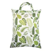 Bolsa impermeável para fraldas de pano, tamanho G, reutilizável, com bolso único com zíper, ideal para viagens, praia, piscina, creche, para guardar itens contaminados do bebê, roupas de ginástica, maiô ou roupas molhadas. Ótima opção de presente para mulheres, especialmente para o Natal. Ideias de presentes para mulheres.