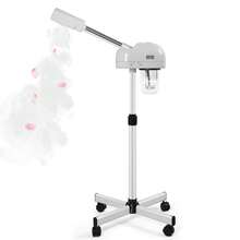 Facial Steamer With Hot Mist Function Hot/Cold Spray UV Ozone Facial Steamer Beauty Salon Spa Skin Care Pro Equipment - White - 美規A型插(110-127V) - 查看 2