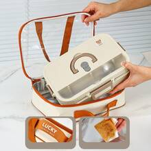 WORTHBUY Hộp đựng cơm trưa bằng thép không gỉ 304 4/5 ô dung tích 1500ML, hộp đựng thực phẩm salad trái cây chống rò rỉ kèm bộ đồ ăn và bát đựng súp, lò vi sóng, hộp đựng cơm Bento dung tích lớn di động, thích hợp cho học sinh và người lớn sử dụng tại nhà, trường học, văn phòng, dã ngoại, cắm trại, trở lại trường học - Nhiều màu - Xem 6