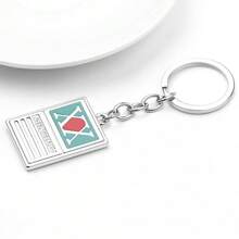 Anime  Keychain Metal Tag Pendant Keyrings For Women Men Car Key Holder Jewelry Accessories Gift - 獵人 - 查看 5
