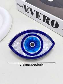 1pc Fashionable Unique Demon Eye Design Hair Clip, Interesting Halloween Element Hair Accessory For Women Hair Accessories Women Claw Clip Autumn Accessories