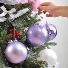 12cm/4.72in Large & Smaller Size Options Christmas Tree Decoration Set, 4pcs, Christmas Tree Ornaments, Christmas Decor, Winter Room Decor, Christmas Home Decor, Christmas Gift, Christmas Decorations - Multicolor - View 5