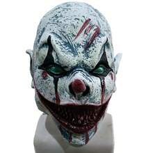 1 件万圣节派对密室逃脱鬼屋服装小丑面具、节日角色扮演道具和派对礼物 - 彩色 - 查看 8