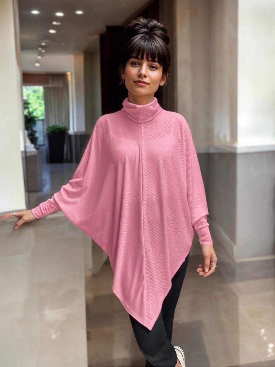 Plus Size Lightweight Cardigans - Medium Pink - View 1