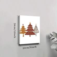 1pc Framed Canvas Poster, Wall Art Canvas Paintings, Ideal Gift For Bedroom Living Room Corridor, Wall Art, Room Decoration - White - View 8