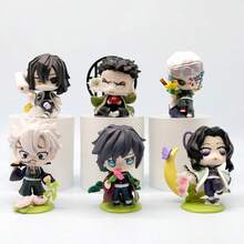 P/OPMART X D/Emon Slayer 生日花系列手办 - 炭治郎、祢豆子、善逸、伊之助、义勇、忍、杏寿郎 - 动漫收藏手办，粉丝及影迷的理想礼物，节日送礼佳品 - 彩色 - 查看 12