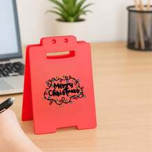 Merry Christmas Alphabet Pattern Table Decorative Ornament