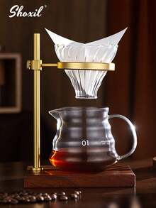 shoxil 100pcs Size 01&02 White Square Coffee Filters, Disposable Filter Paper For Pour Over And Drip Coffee Maker - White - View 7