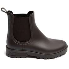 Women's Chelsea Boots – Modern – Beige, Black, Brown, Khaki, Red, Green, Leopard - Brown - View 2