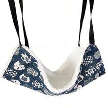 1pc Adjustable Hanging Cat Hammock Bed, Suitable For Cats, Ferrets, Small Dogs, Rabbits, Small Animals