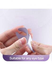 Kit 6 Peças Protetor e Molde Para Delineador/ Cílios e Sombra – Ferramenta de Maquiagem Prática/ Precisão/ Olhos Perfeitos/ Profissional e Fácil de Usar