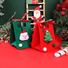 Sacs-cadeaux de Noël en feutre festifs, adorables porte-pommes et porte-bonbons, parfaits pour les friandises du réveillon de Noël et les faveurs de fête. Emballage portable et charmant pour les petits cadeaux et décorations, avec un design saisonnier délicieux. Idéal pour répandre la joie et offrir de douces surprises, chaque sac est livré avec un ornement festif unique sélectionné au hasard. Élevez votre expérience de cadeau de vacances avec ces pochettes cadeaux mignonnes et pratiques.
