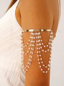 imoli 1 chiếc vòng tay hở cổ điển bằng kim loại thanh lịch, thích hợp cho sinh nhật, tiệc tùng, hẹn hò, quà tặng - Nhiều màu - Xem 14