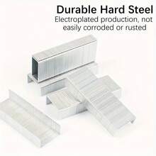 ¡Este grapador de alta resistencia es un "experto en encuadernación de papel grueso" para trabajadores de oficina! El tamaño estándar de 23/13 es muy adaptable y no se atasca ni se desliza al cargar los grapas. Puede grapar fácilmente 100 hojas de papel