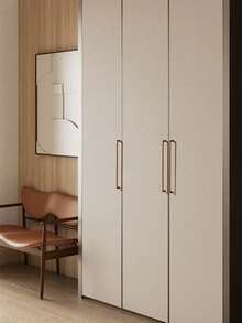 1 Pc Zinc Alloy Modern Minimalist American Imitation Gold/Bronze Color Handle Is Suitable For Drawers, Bedside Tables, Storage Cabinets, Wardrobes, Cabinet Door Handles, And Furniture Hardware Accessories