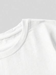 Playera blanca de mujer con estampado patriótico "Viva México" - Blanco - Ver 4