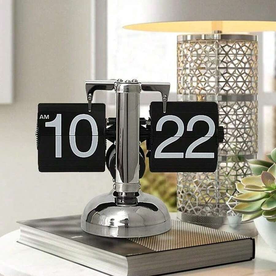 Table Clock - Black - View 1