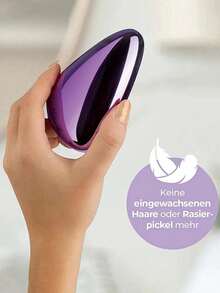 1PC无痛物理脱毛仪水晶脱毛仪家用脱毛工具女士脱毛器手动玻璃脱毛器纳米脚磨机易清洗可重复使用身体美容脱毛器 - 彩色 - 查看 5