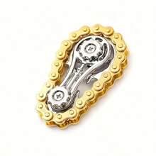 1pc Dual Speed Finger Spinner - Metal Alloy Material, Smooth Bearing, Portable, Suitable For Indoor And Outdoor Use, No Power Required, Stress Relief Toy, High-Quality Metal Texture, Well-Crafted - Multicolor - View 9