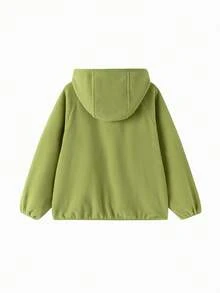 Balabala 儿童夹克 2025 秋季新款摇粒绒防静电上衣 - 黃綠 - 查看 6