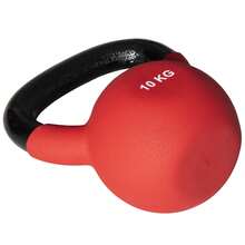 HOMCOM Soft Kettlebell, 10kg Kettle Bell With Non-Slip Handle For Home Gym Weight Lifting And Strength Training, Red - Red - View 8
