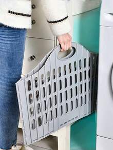 Foldable Laundry Basket With Handles, Large Capacity Clothes Hamper & Plush Toy Storage Bin, Collapsible Dirty Clothes Organizer For Bedroom/Laundry Room, Space-Saving Wall Mountable Storage Container - Perfect For College Students, Moms, Small Apartments (Mother's Day/Back To School Season) - Multicolor - View 1