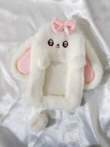 1 件超可爱蓬松透明卡通卡夹，名人照片展示盒，Ins 风格透明卡通毛绒卡套，3 英寸即时照片展示悬挂配件，偶像相册卡片收纳袋 - 彩色 - 查看 14