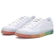 Puma 男女通用经典低帮透气复古休闲运动鞋，2026 春季新款 387244-04 - 白色 - 查看 8