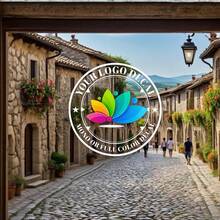 Customized Vinyl Transparent Glass Stickers For Shopping Malls, Offices, And Store Floors To Windows, Suitable For Glass Surfaces, Advertising Information, Promotion, Business Hours, Brand Promotion, And Corporate Logos, Cartoon Design