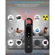 Idden Camera Detectors Mini Anti Spy Camera Finder Portable RF Signal Sner GPS Tracker Detector Bug Detector Listening Ces Detector  Ome Travel Ot Car Office Batroom