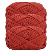 1/3pcs(100g/300g) Premium Polyester Crochet & Knitting Yarn, 30m/100g/Pc Length - Ideal For DIY Projects, T-Shirts, Slippers & Baskets,Fabric Strip Handmade Weaving Diy Bag, Toy, Shoe, Carpet, Organizing Basket Thread