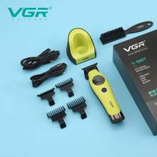 VGR Professional Outrunner Brushless DC Motor Hair Clipper, Electric Hair Clipper With Charging Base, High Power Men's Hair Clipper V-880T