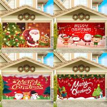 1Pc 3-Square-Meter New Christmas Backdrop Cloth, Party Decoration Banner, Made Of Polyester Material, Featuring A Cute And Fresh Christmas Scene Pattern, Garage Banner Hanging Flag, Suitable For Christmas-Themed Parties, Family Gatherings, Birthday Party Decorations, Daily Decorations, And More.