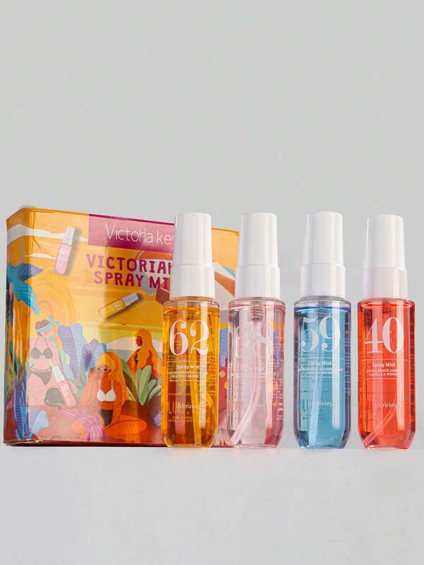 5PCS/4PCS/ 1PC-40ml Brazilian Fragrance, Limited Edition Fragrance Room Spray, Indoor And Outdoor Aromatherapy Air Purifier, Multi-Layer Fragrance, Long-Lasting Natural Freshness, Reaching The Highest State Of Health.