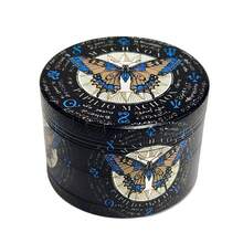 1pc 4-Layer Zinc Alloy Multi-Function Grinder, Decorative Grinder, Spice Grinder Tool, Home Essential, Spice Powder Grinder, Gift For Men And Women, Halloween And Christmas Party Supplies - Multicolor - View 20