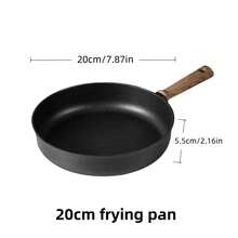 Non Stick Pan And Flat Bottomed Pan, Induction Cookware Set 16 Piece Kitchen Cooking Set, Non Stick Pan And Flat Bottomed Pan, With Frying Pan (Excluding Perfluorooctanoic Acid, Perfluorooctanoic Acid) - Black - View 17