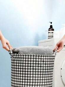 1 Stück zusammenklappbarer Wäschekorb, faltbarer Aufbewahrungskorb aus Stoff, Badezimmer Schmutzwäschekorb, Spielzeug- und Kleidungsaufbewahrungskorb, Wäschekorb